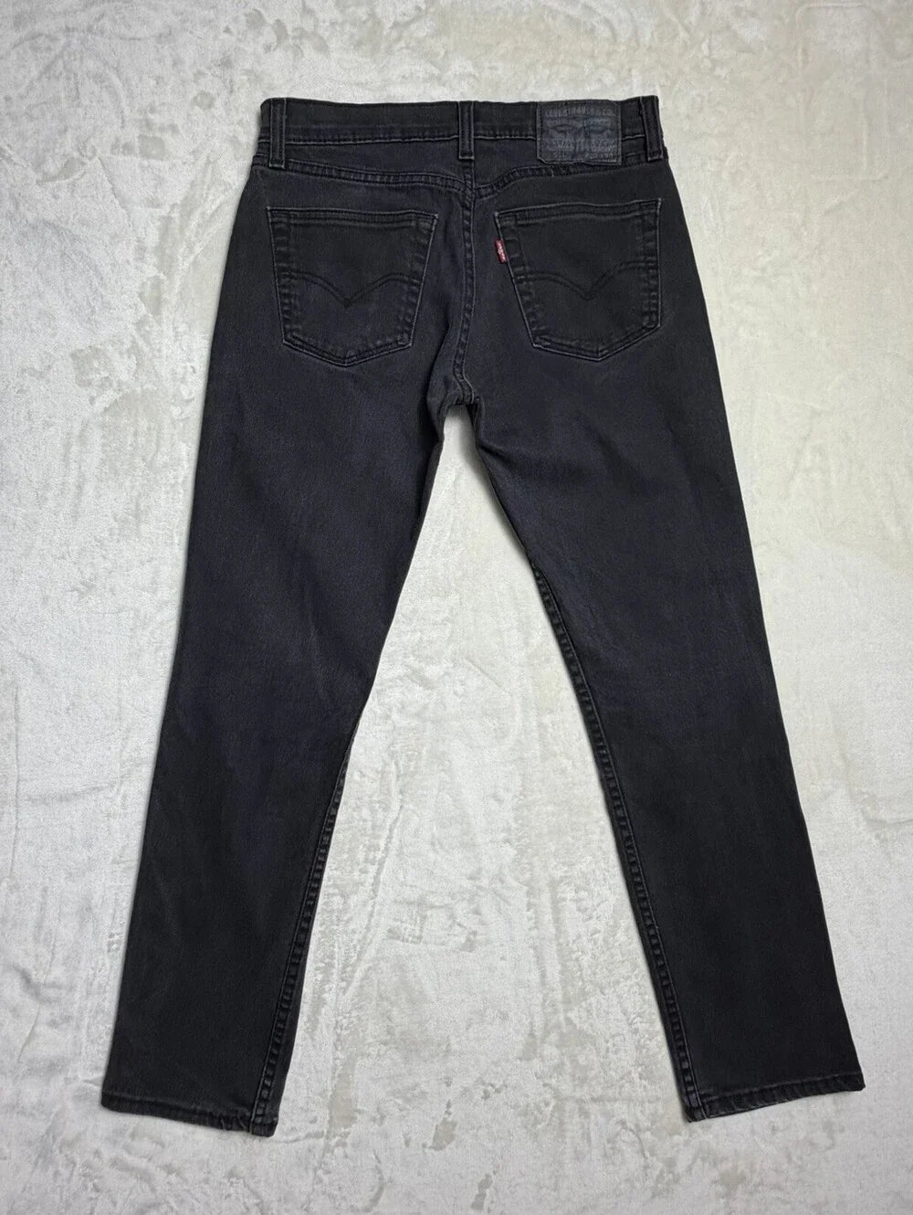 Levis 511 Slim Fit Jeans Mens 29x30 Black Stretch Denim WaterLess Pants